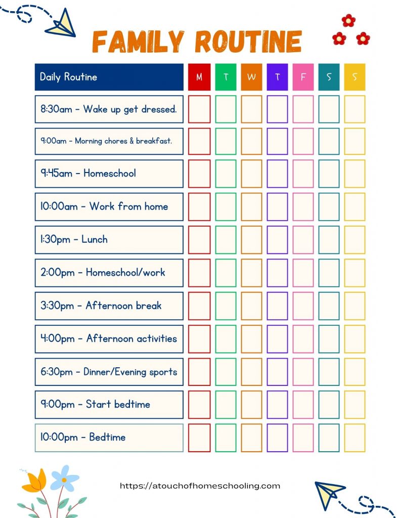 How to Create an Awesome Family Routine My Best Tips How to Create an Awesome Family Routine My Best Tips