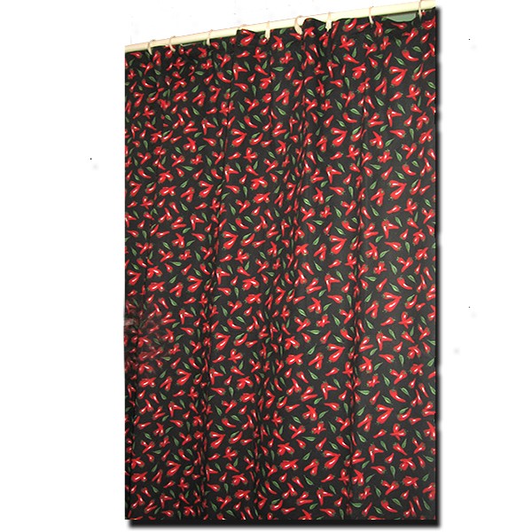 Shower Curtain Chili Pepper Collection A Touch of Provence