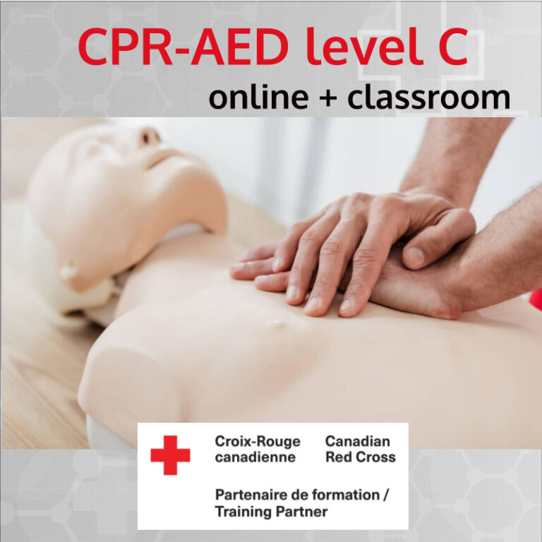 CPR/AED level C blended learning Atout Plus