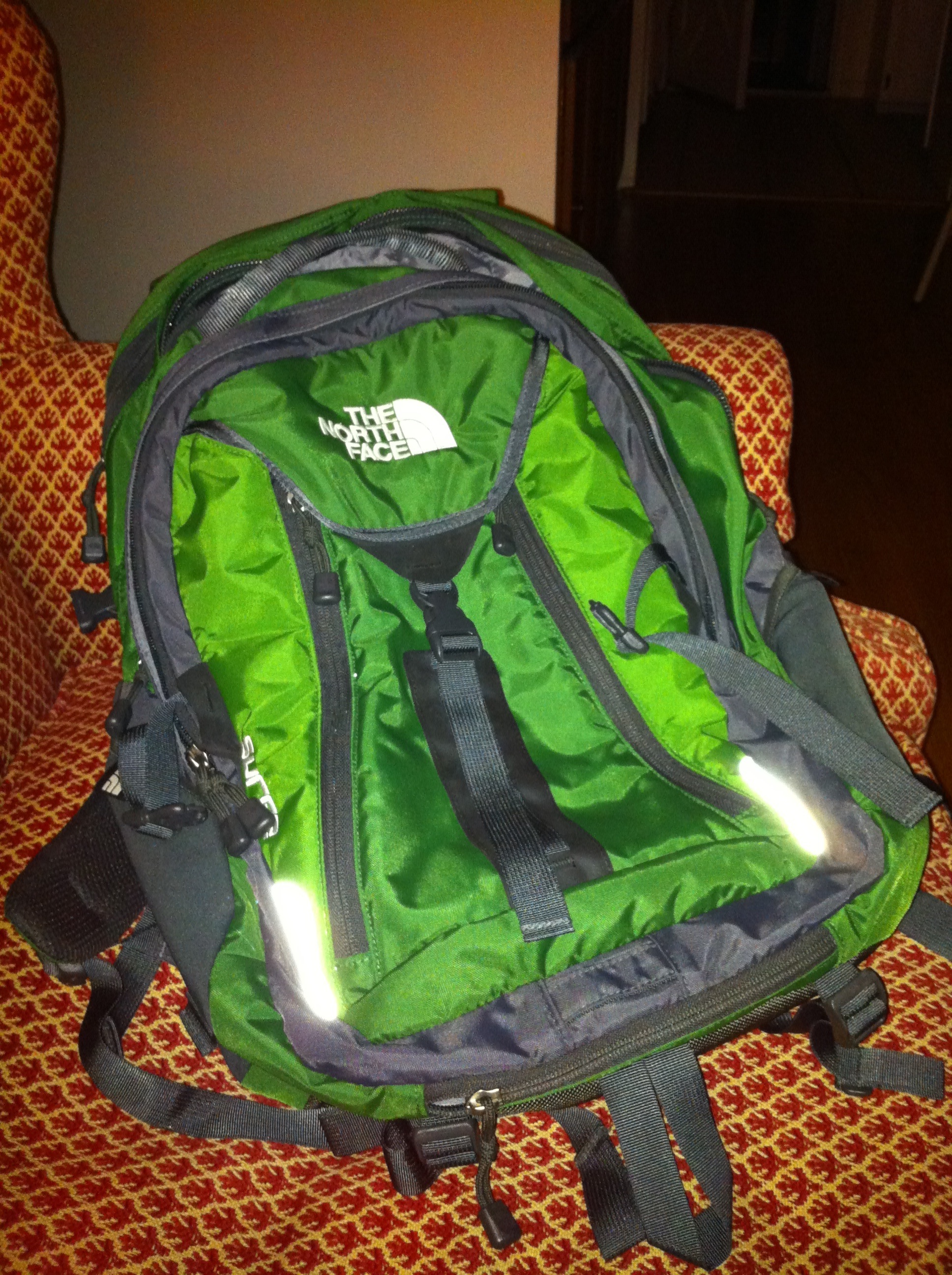 New North Face Surge and Recon Bag Differences