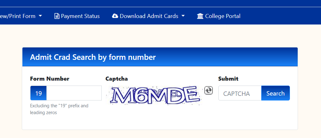 VKSU Part 1 Admit Card 2020 Released Download