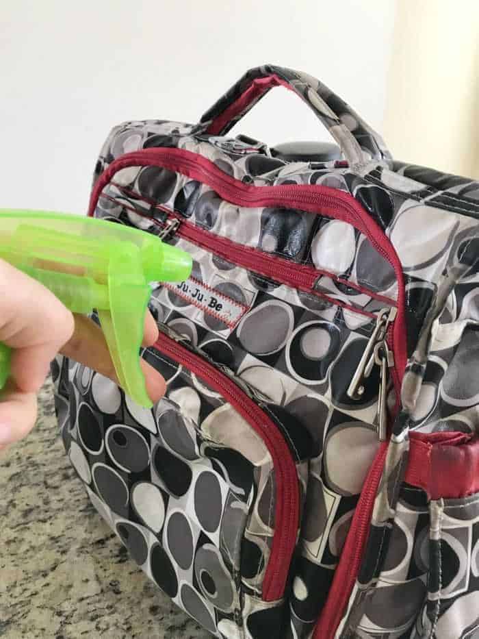 How to Clean Your JuJuBe Diaper Bag (So It Looks Brand New Again!)