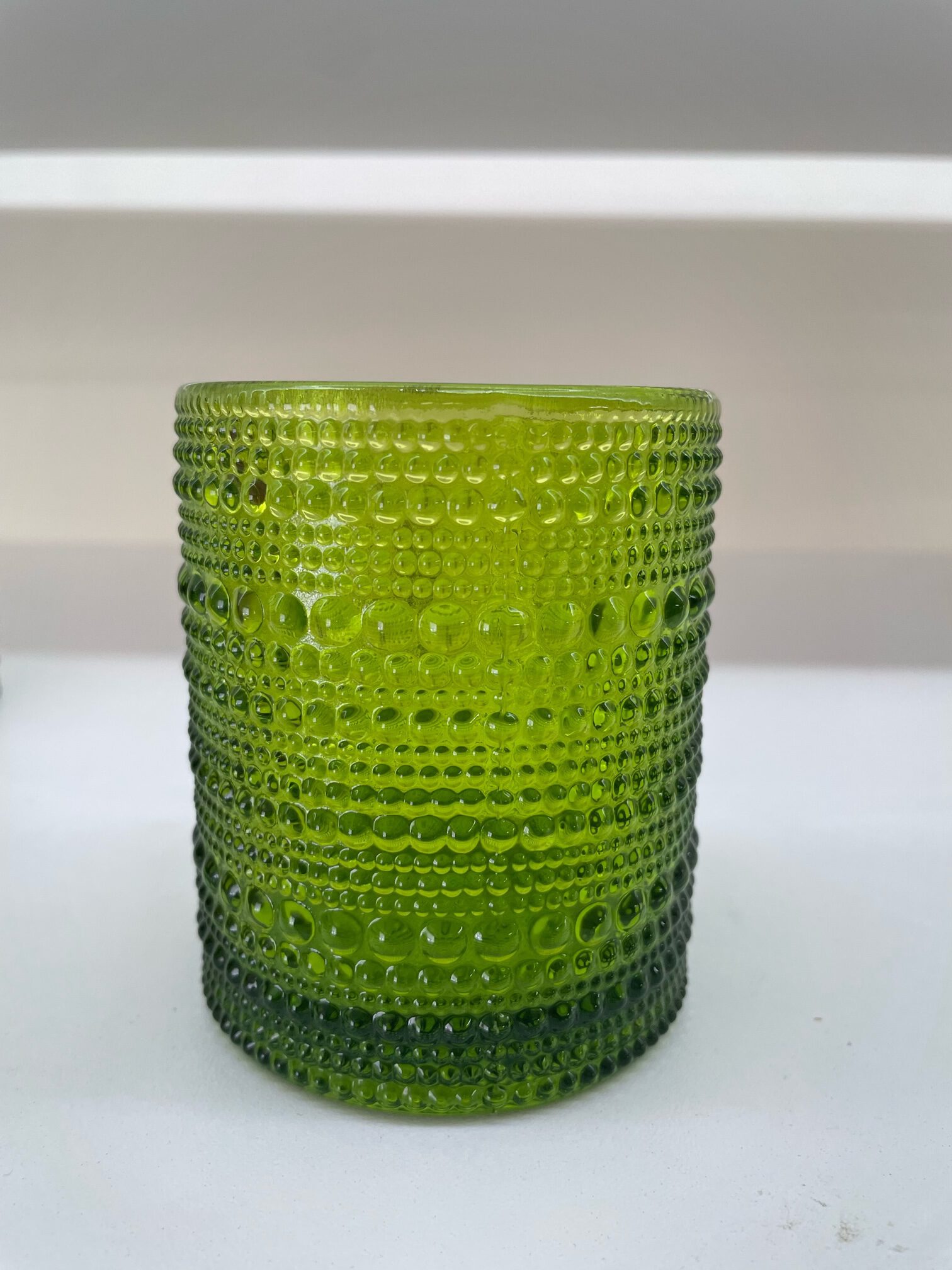 Bali Green Colored Glassware Rentals A to Z Event Rentals, LLC.