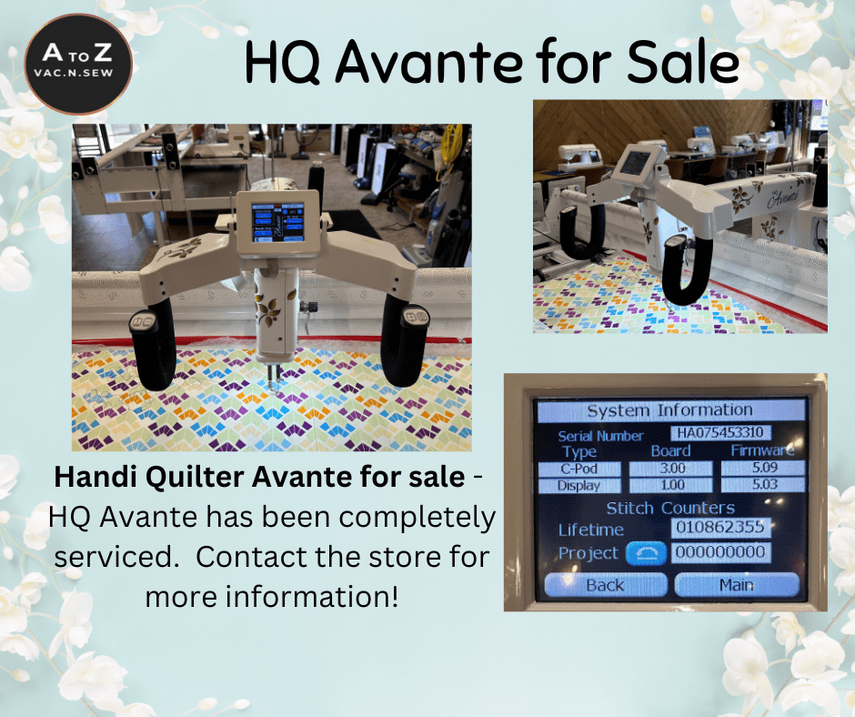 A to Z Vac N Sew USED HQs