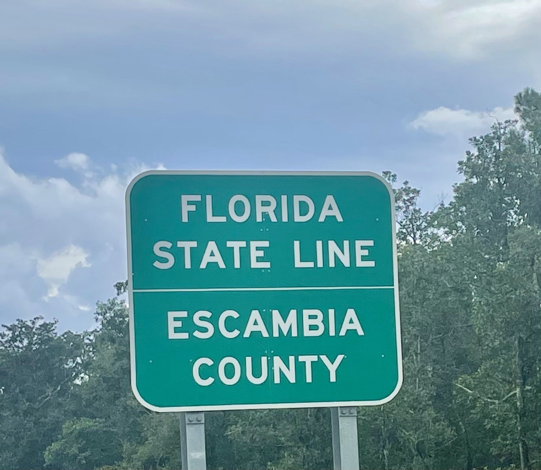 Day 61 to Saraland, AL to Pensacola, FL 67 Miles (3764 total miles