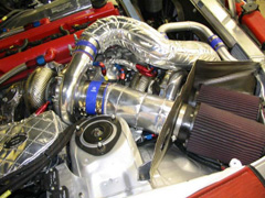 You will see Turbo Insulation Shields on nearly all professional