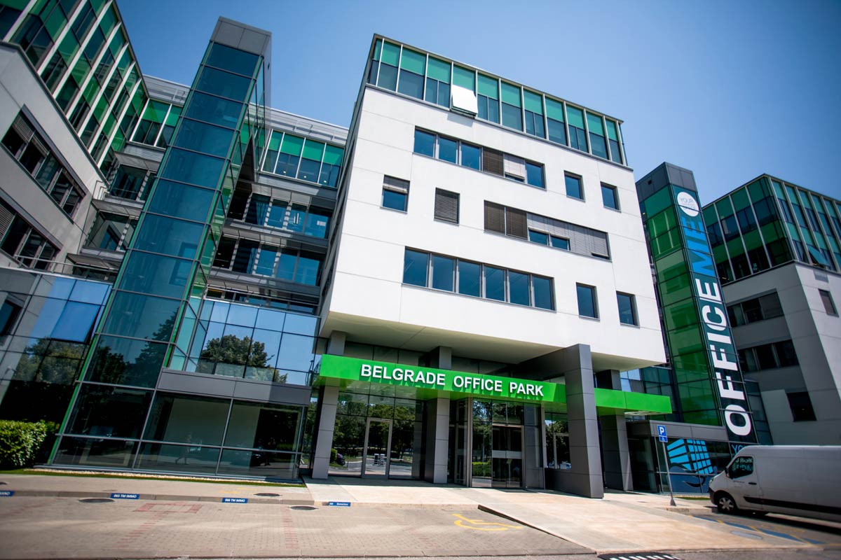 Belgrade Office Park Atrium