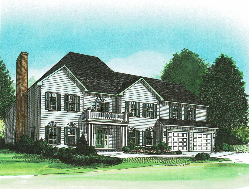 Two Story Colonial Modular Homes New Jersey 3000 4000 SQ FT