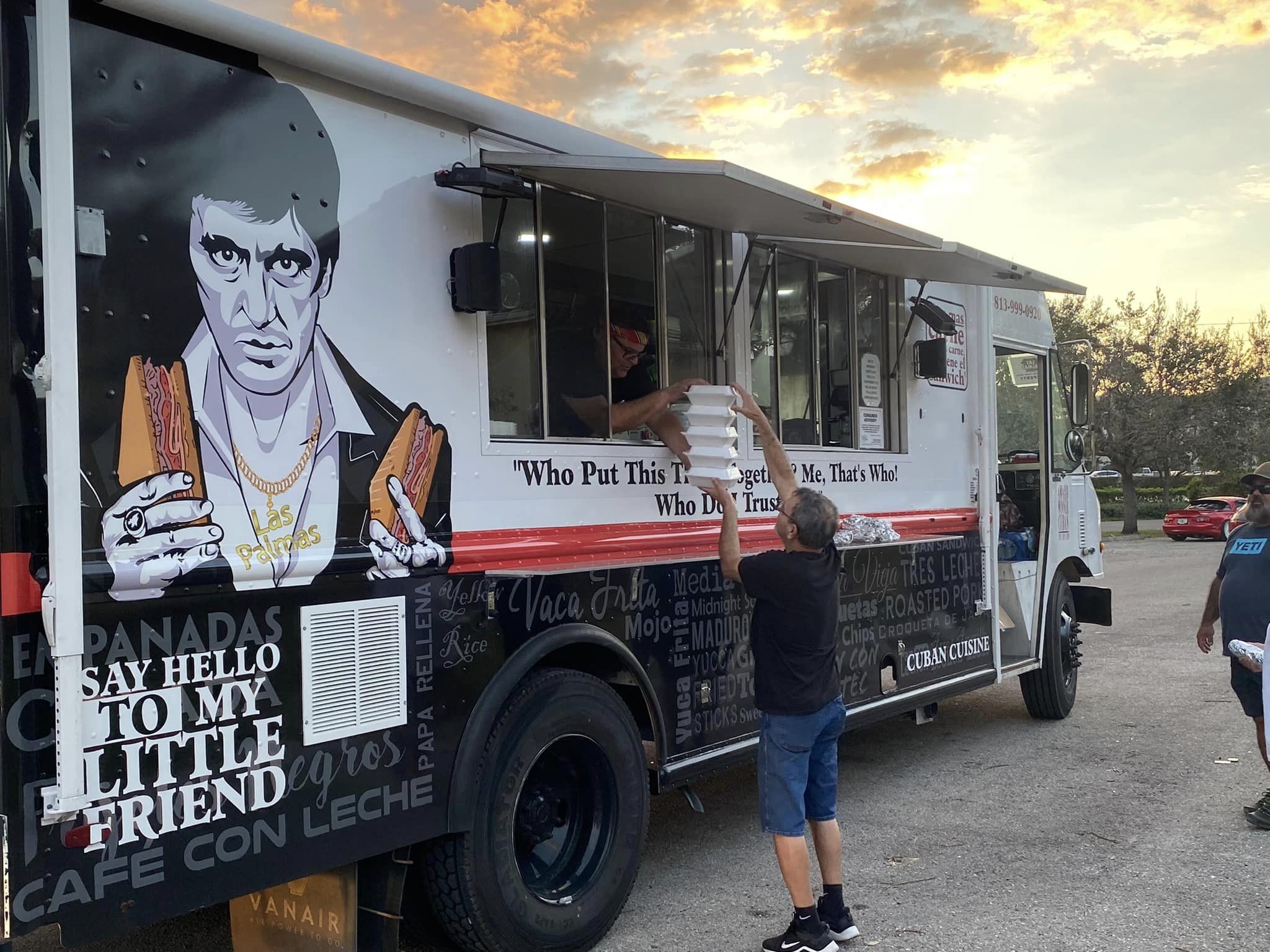"Scarface" food truck owners fight two years' misfortune with family