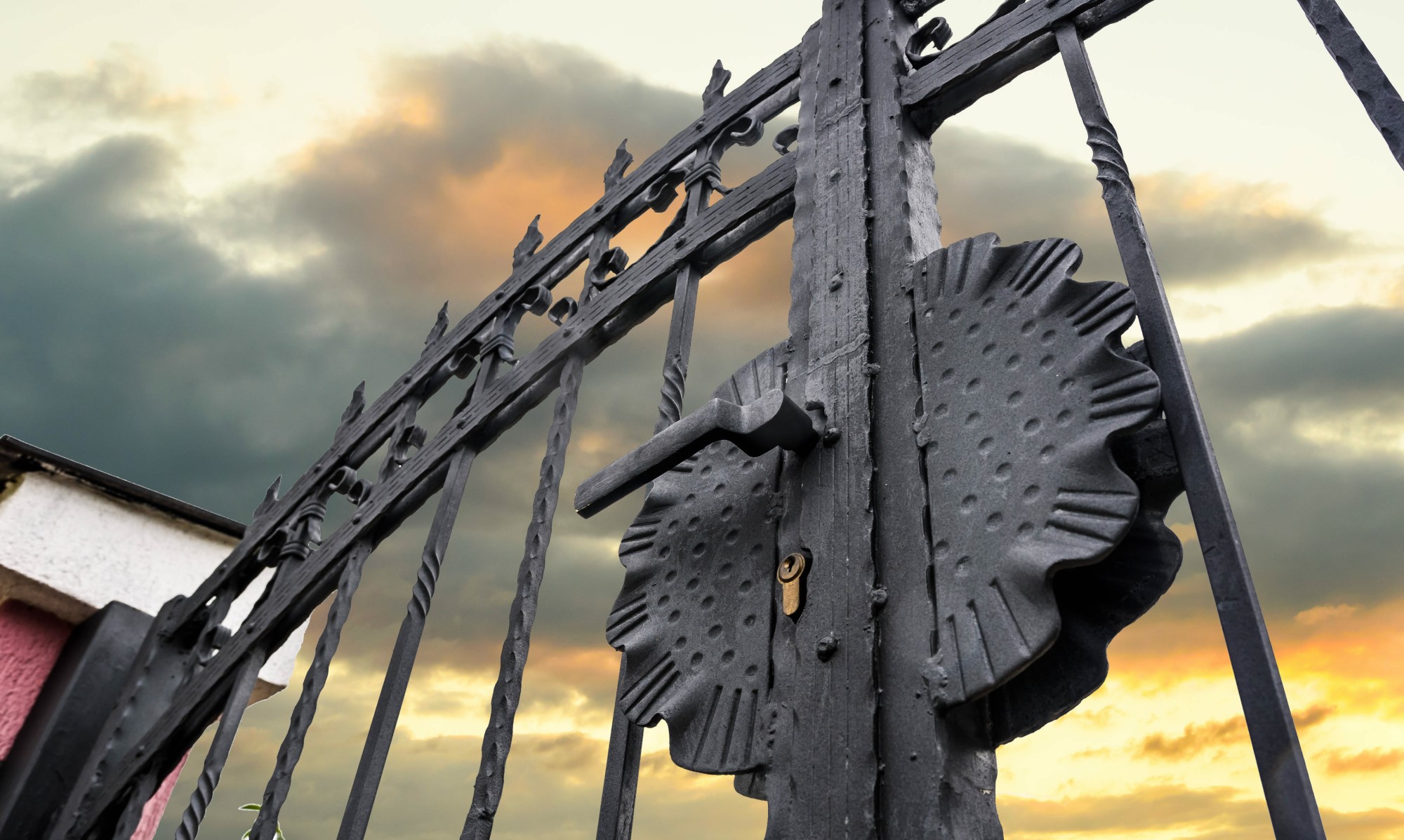 Stainless Steel Vs. Wrought Iron Gates Elegant Wrought Iron