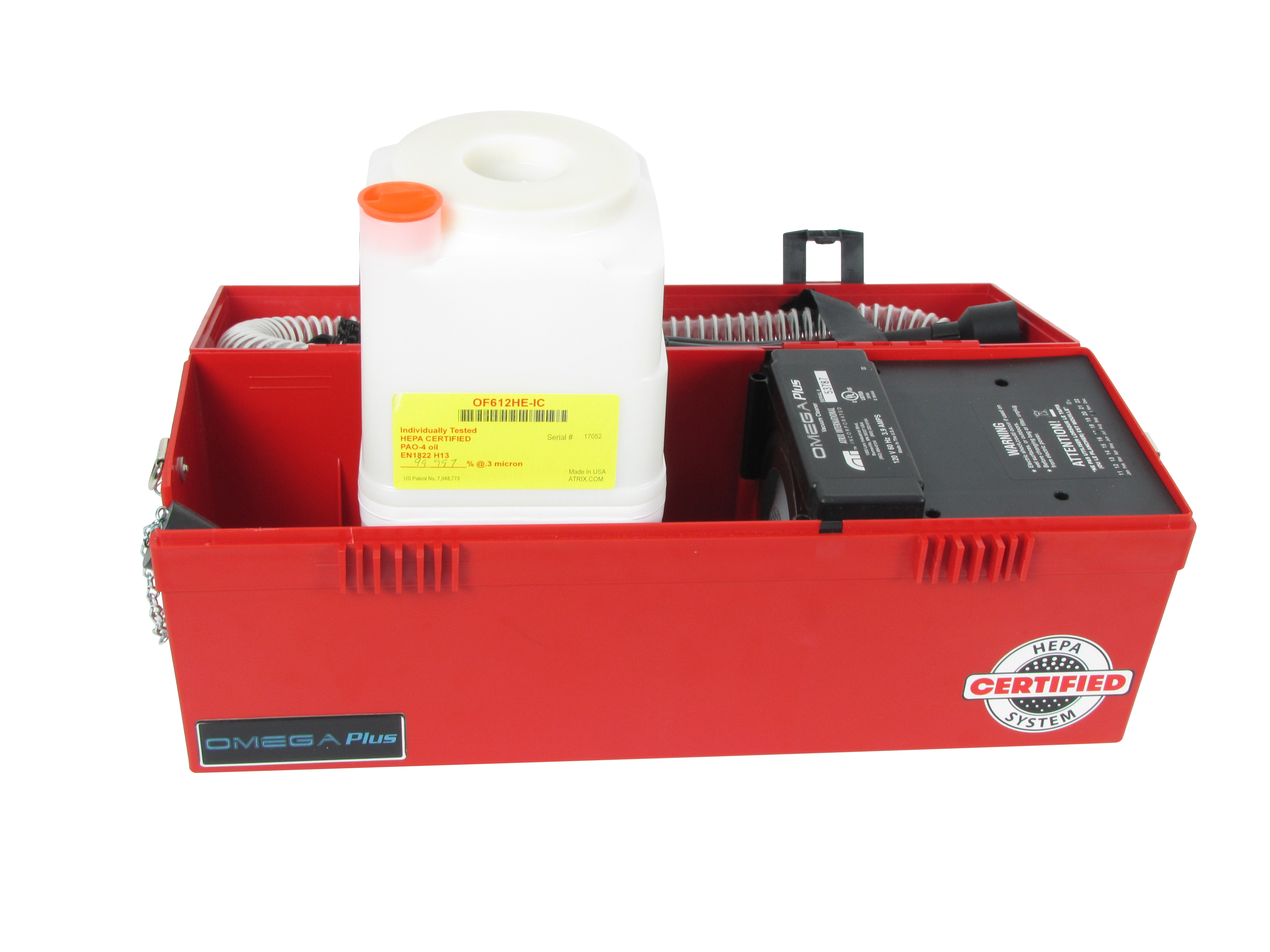 Atrix Introduces the Omega HEPA CERTIFIED System Vacuum Atrix