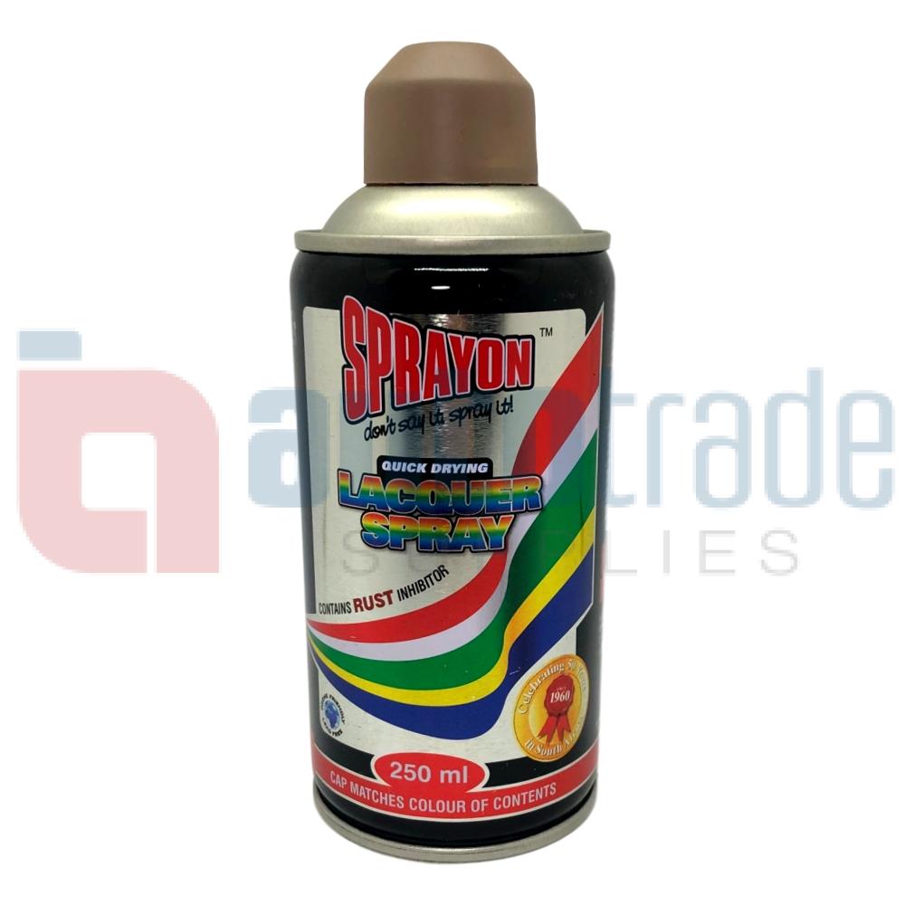 SPRAY PAINT MILITARY BROWN Auto Trade Supplies