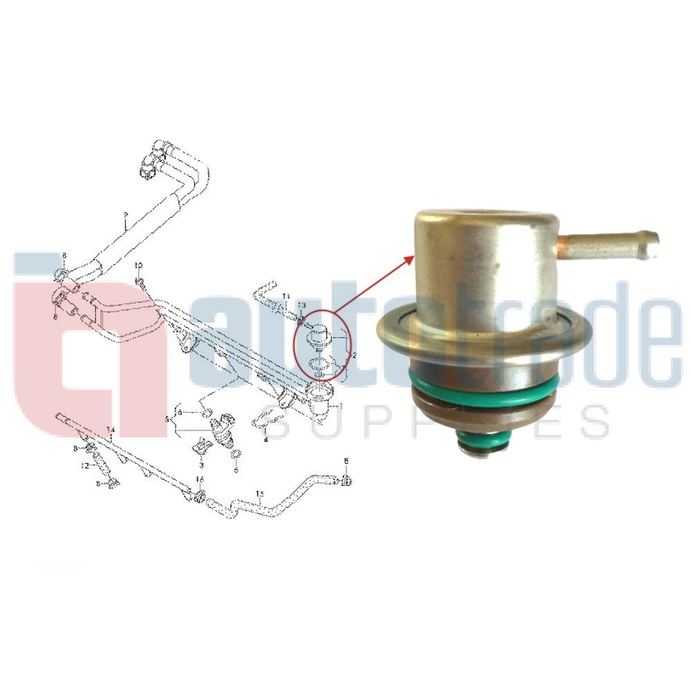 FUEL PRESSURE CONTROL VALVE - Auto Trade Supplies