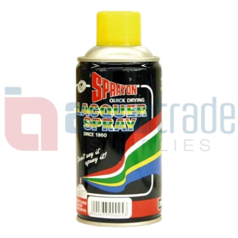 SPRAY PAINT SUNSHINE YELLOW Auto Trade Supplies