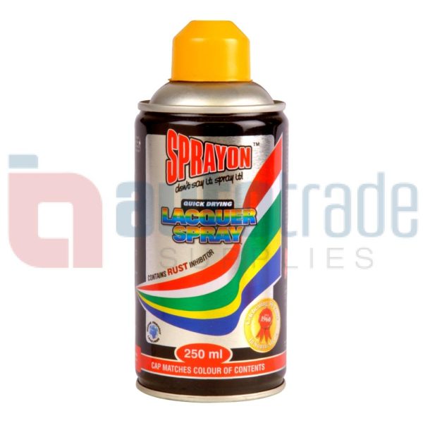 SPRAY PAINT CATERPILLAR YELLOW Auto Trade Supplies