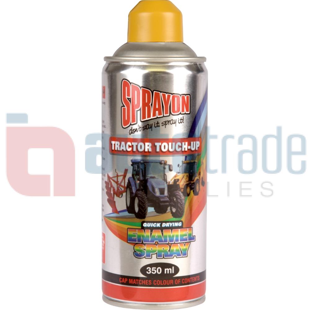 SPRAY PAINT TRACTOR CAT YELLOW Auto Trade Supplies