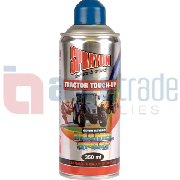 SPRAY PAINT TRACTOR FORD BLUE Auto Trade Supplies