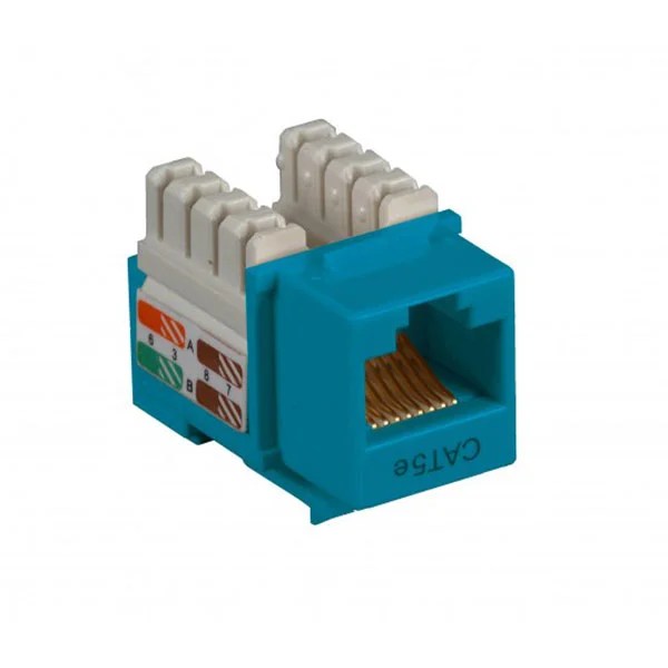 Cat5e PunchDown Keystone Jacks pack of 50 ATS Cables