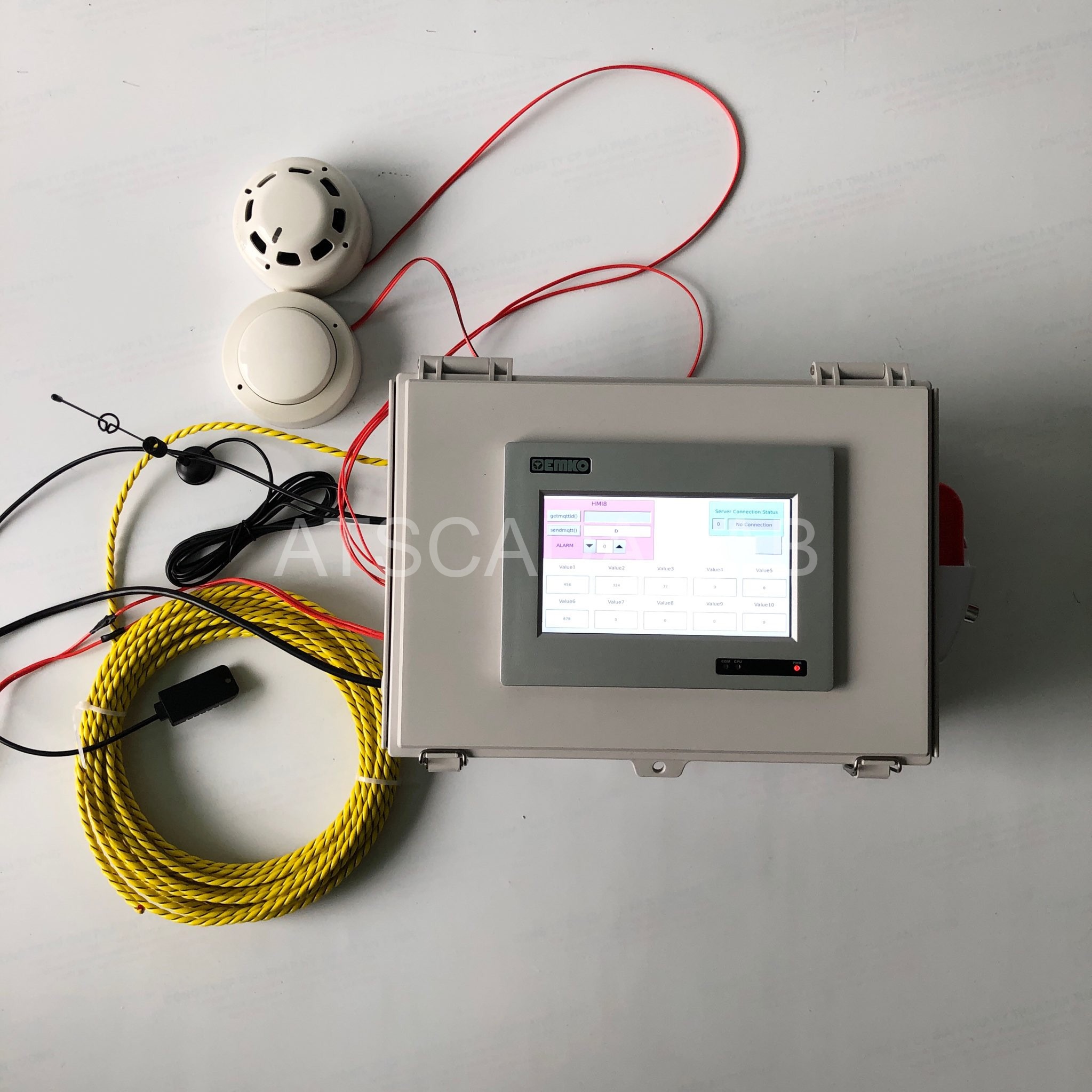 ENVIRONMENTAL MONITORING SYSTEM FOR SERVER CENTER