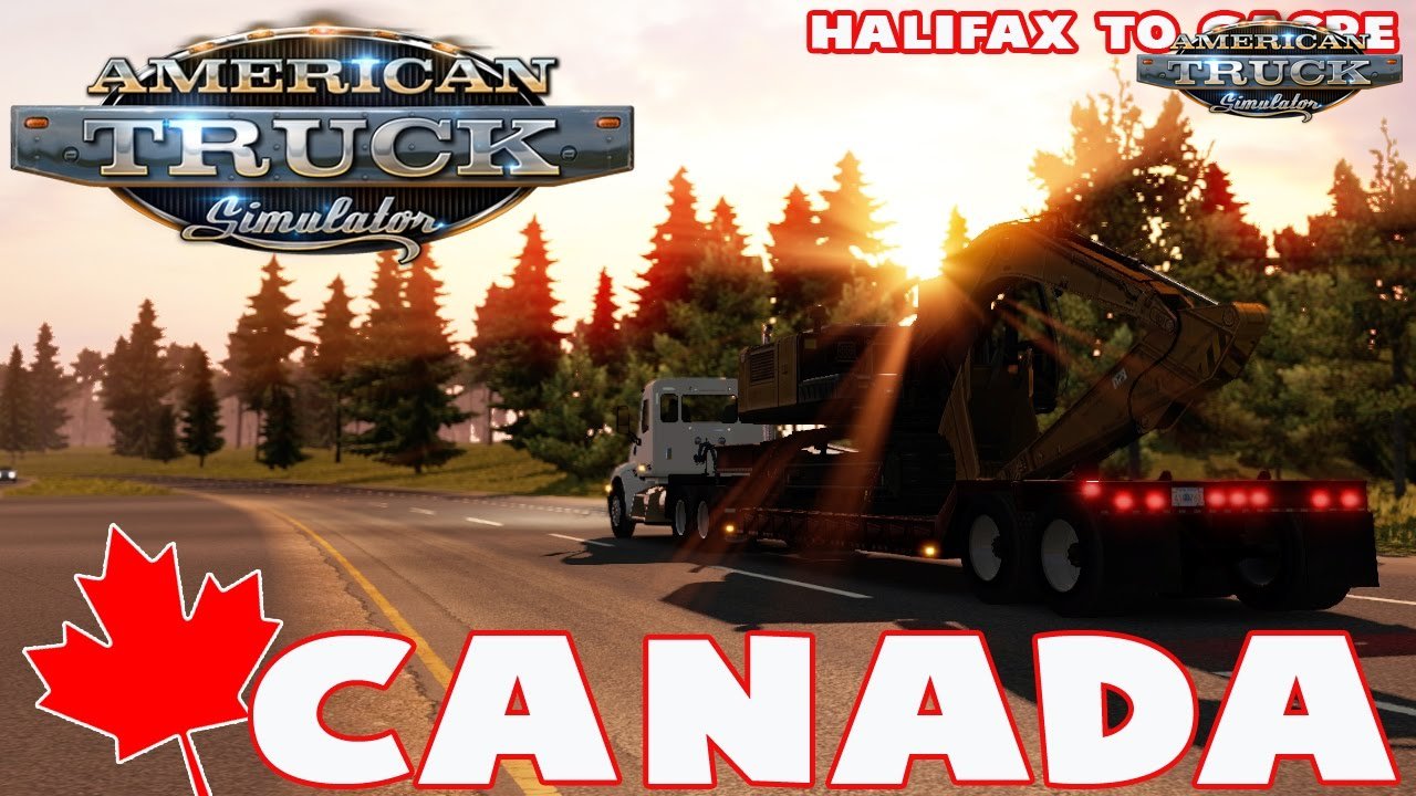 CanaDream Map v2.3 by ManiaX (1.28.x) • ATS mods American truck simulator mods
