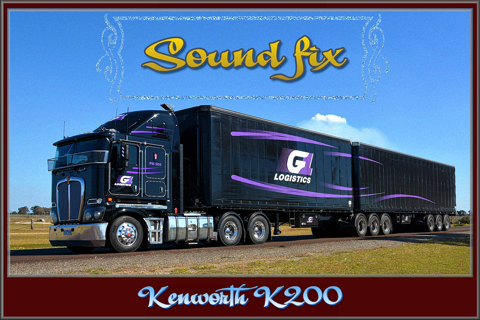Sound fix for Kenworth K200 • ATS mods American truck simulator mods