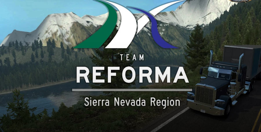 Sierra Nevada Map v2.2.36 (1.41.x) • ATS mods American truck