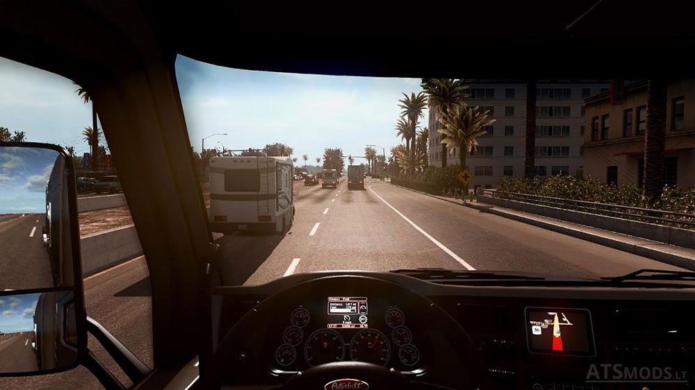 Dirty Windshield Mod + Realistic Lighting + Lens Flare v1.0 American
