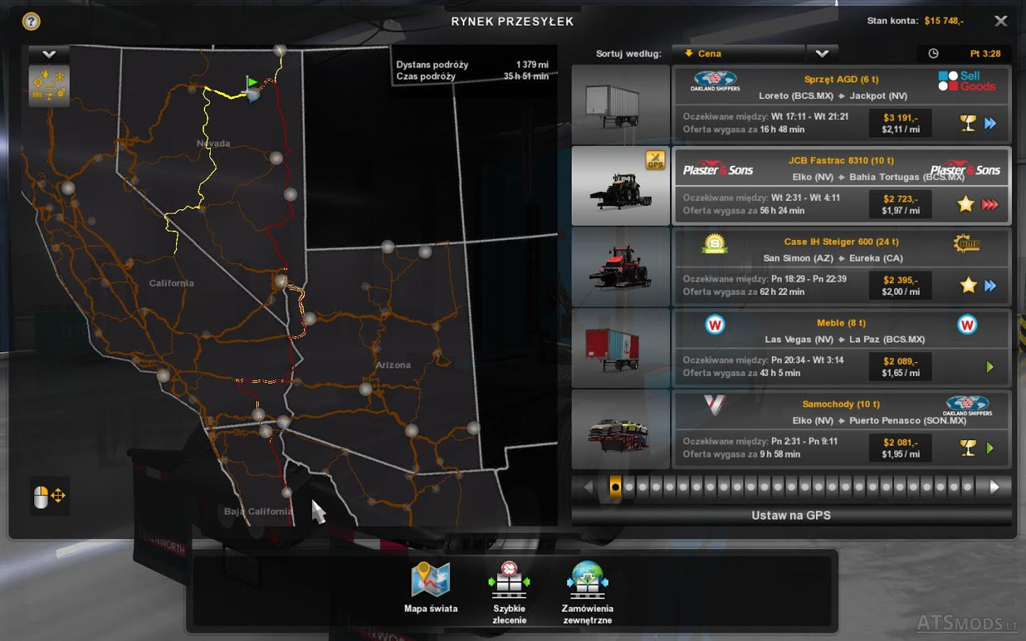 Ats Viva Mexico Map The new color of the road on the advisers and on the map ATS + Viva