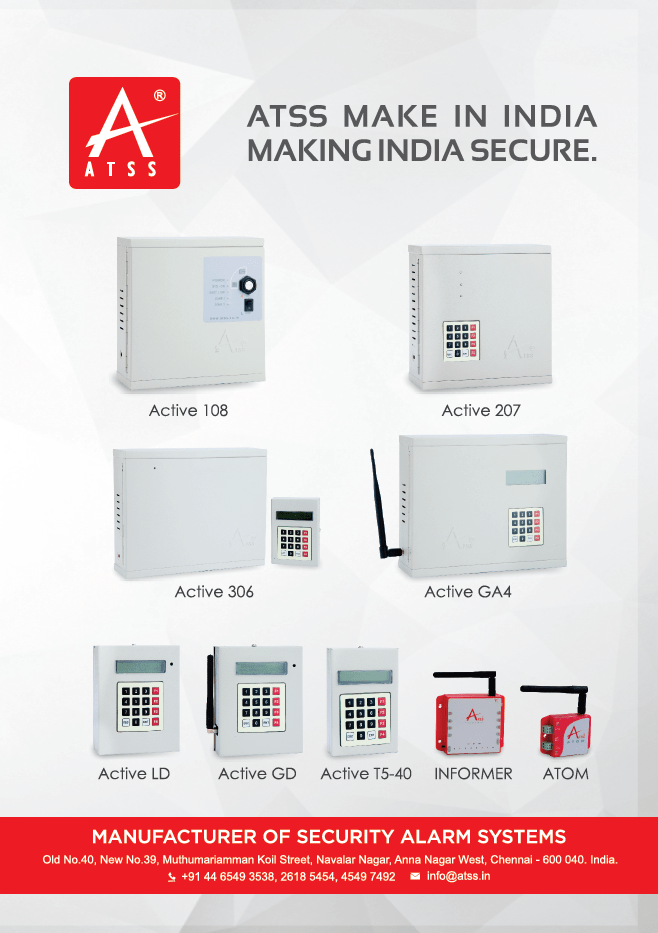 ATSS Burglar Alarm Systems Chennai India ATSS Products