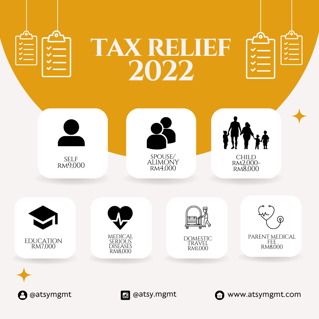 2022年税务减免Tax relief 2022 ATSY MANAGEMENT