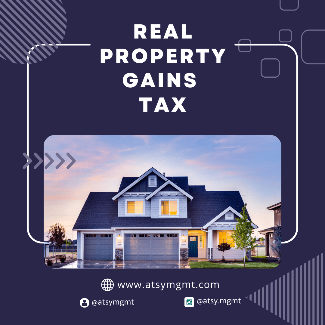 Real Property Gains Tax Rate ATSY MANAGEMENT