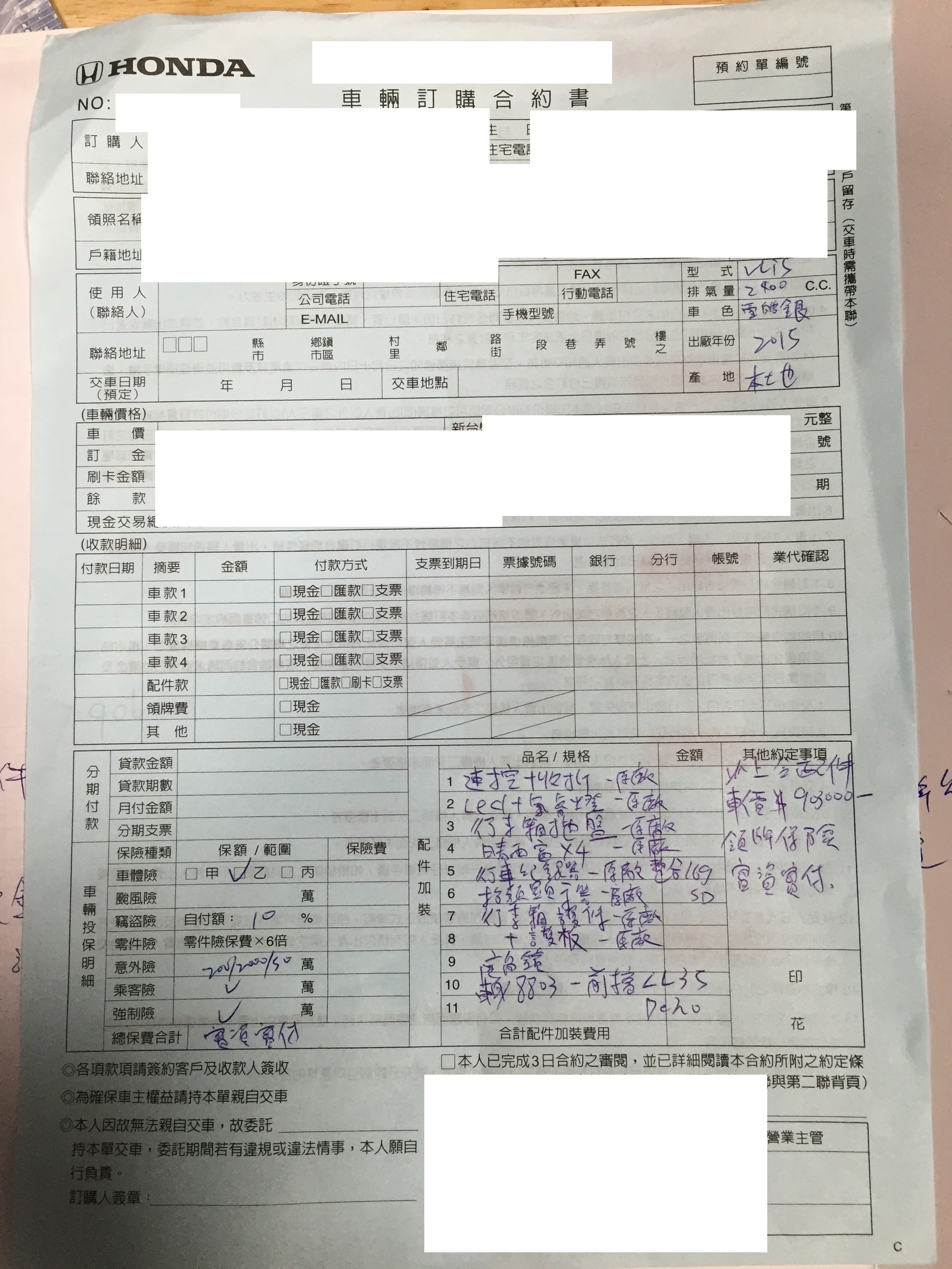 honda 價格