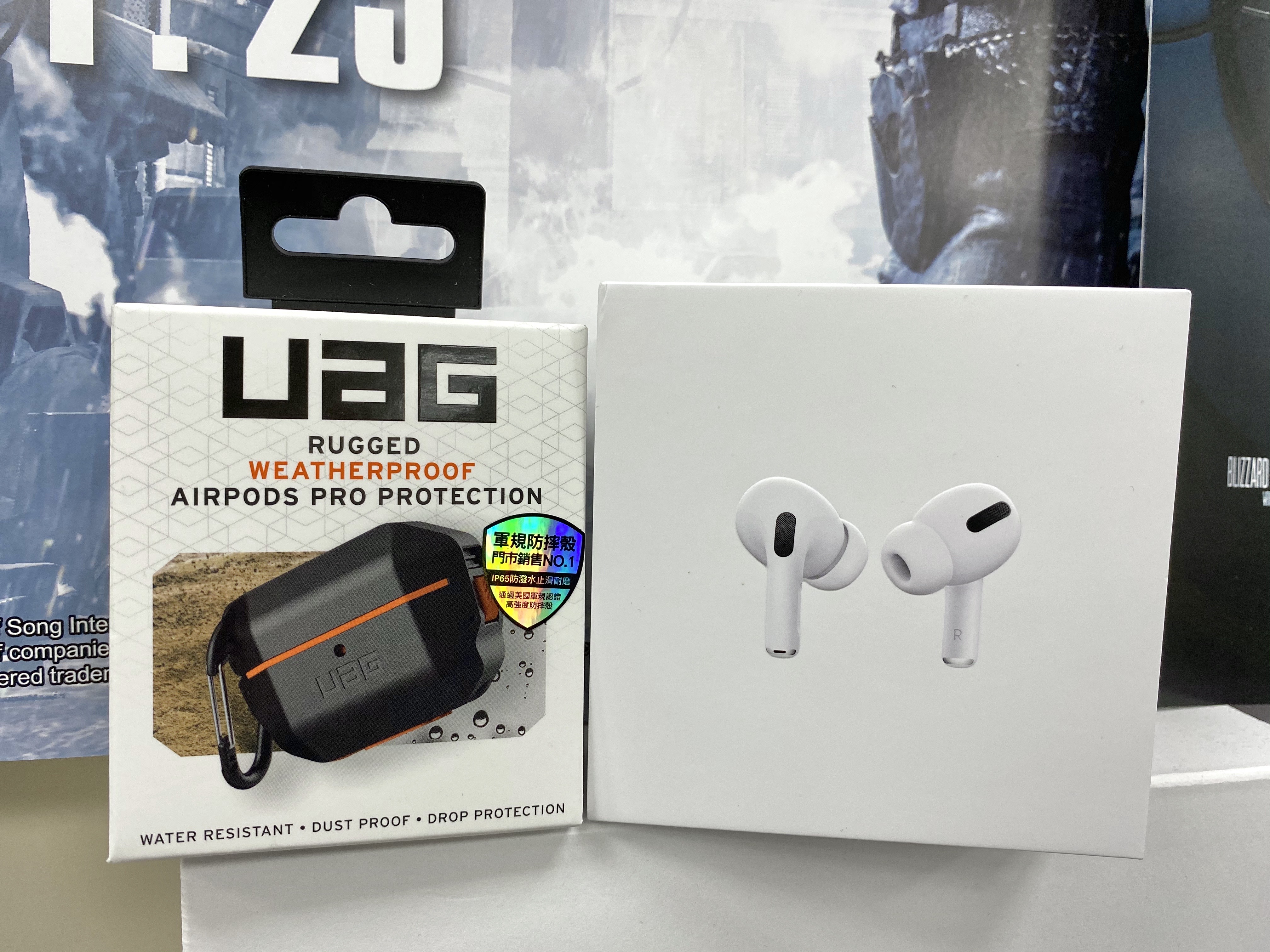UAG AirPods Pro 軍規保護殼小小開箱 UAG Hard Case For Apple Airpods Pro Mobile01