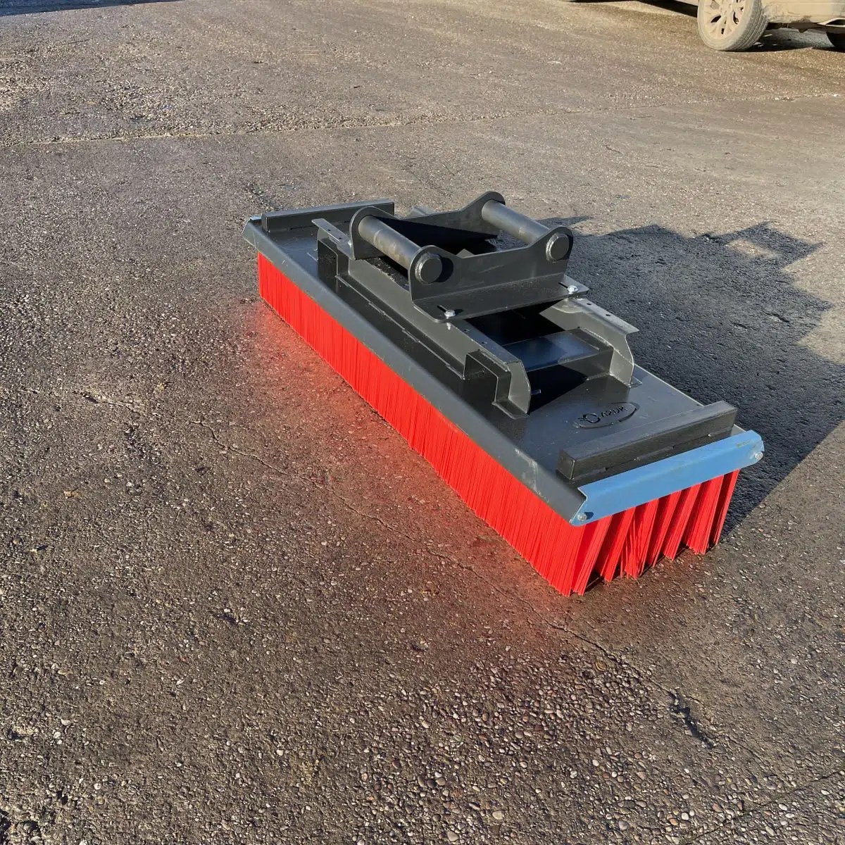 Excavator / Forklift Sweeping Brush Attachment Attach2UK