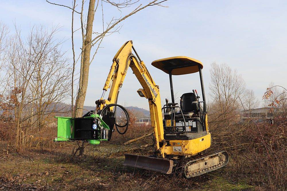 Excavator Tree Shear Excavators up to 25 tons!