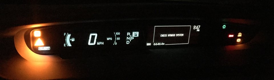 2011 Prius, Check Hybrid System, P0A94 and P324E PriusChat