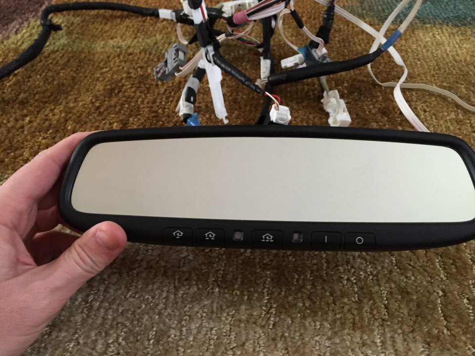 For Sale 2010 Prius Auto Dimming Mirror with wiring harness PriusChat