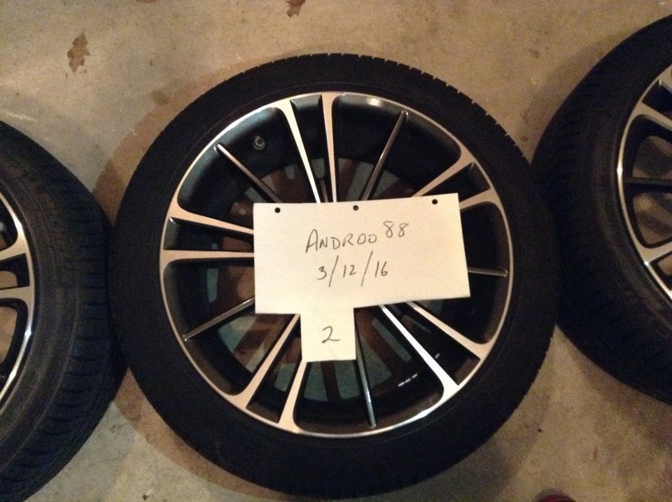 For Sale FRS/BRZ OEM Wheels + Tires w/ TPMS PriusChat