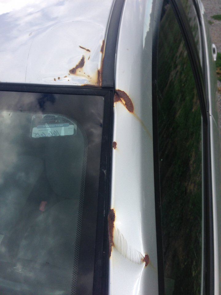 Roof & Pillar Rebar Damage & Rust Repair Options Help! PriusChat