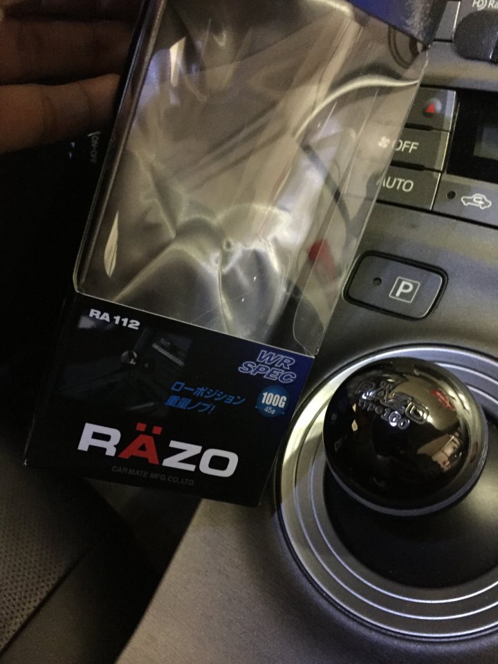 For Sale Razo Shift Knob (custom adapter) Made in Japan PriusChat