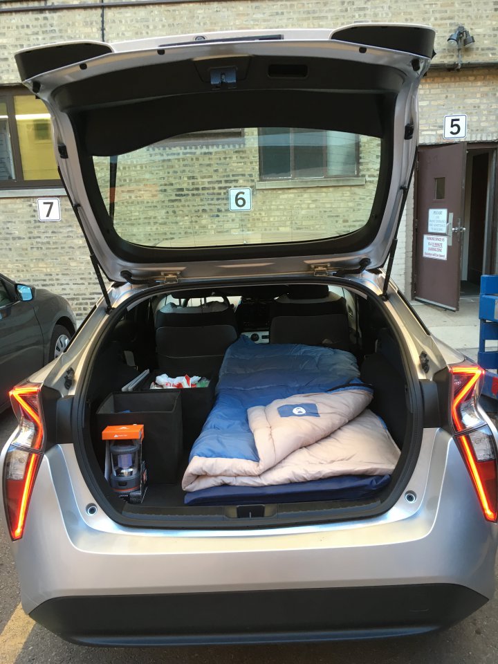 anyone camp in their prius gen 4? Page 2 PriusChat