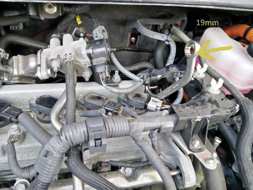 2012 Prius C PCV valve location? PriusChat