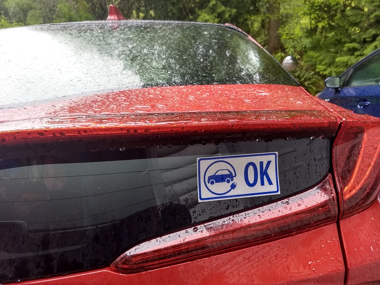 BC HOV Decal PriusChat