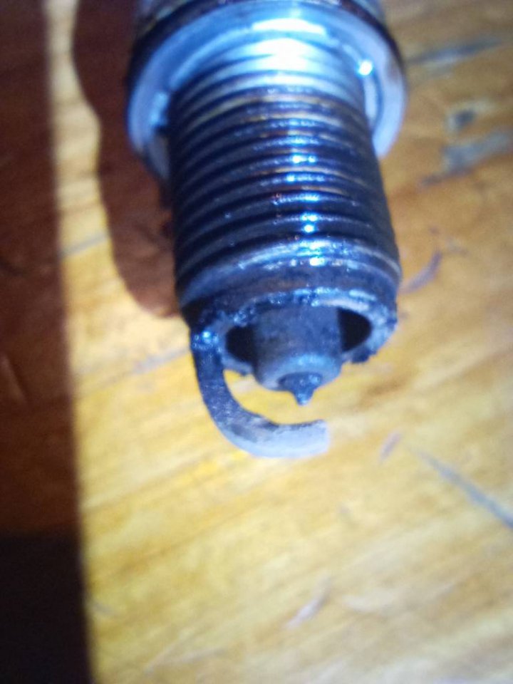 Cylinder 1 misfire spark plug black on one side PriusChat