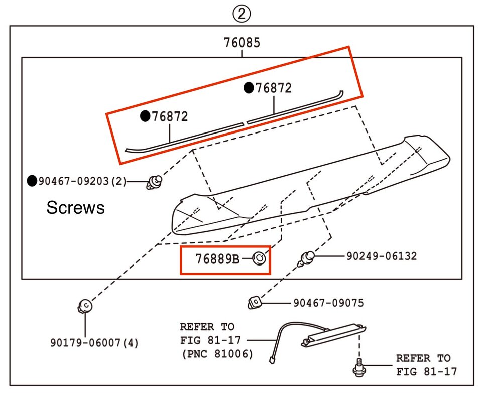 Remove and replace rear spoiler on 2012 Prius V PriusChat