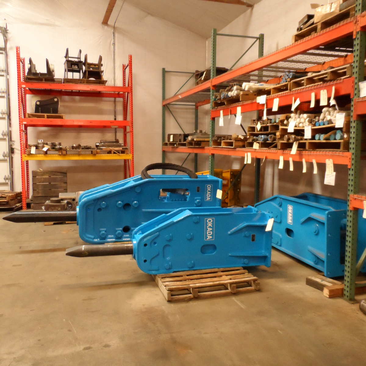 Okada TOP400 Attachment Service Centers