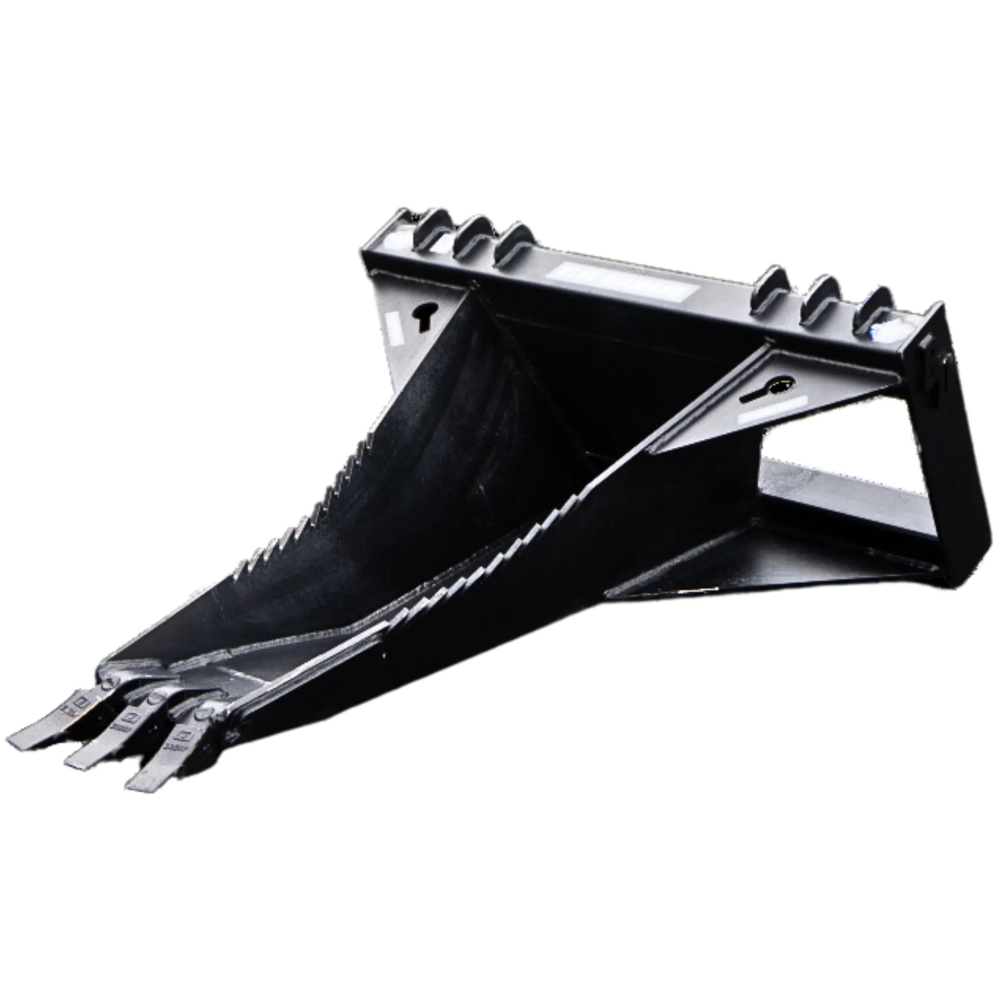 Blue Diamond Skid Steer Stump Bucket Severe And Extreme Duty
