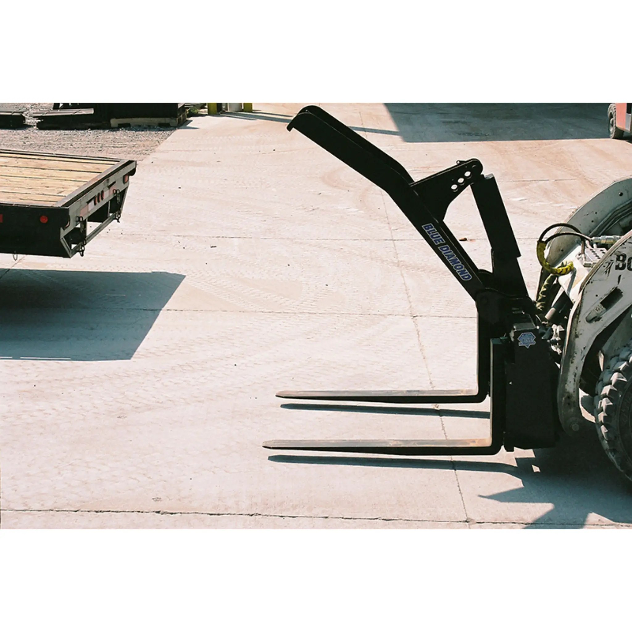 Blue Diamond Mat Grapple Fork 4000 Lb Capacity — Attachments King