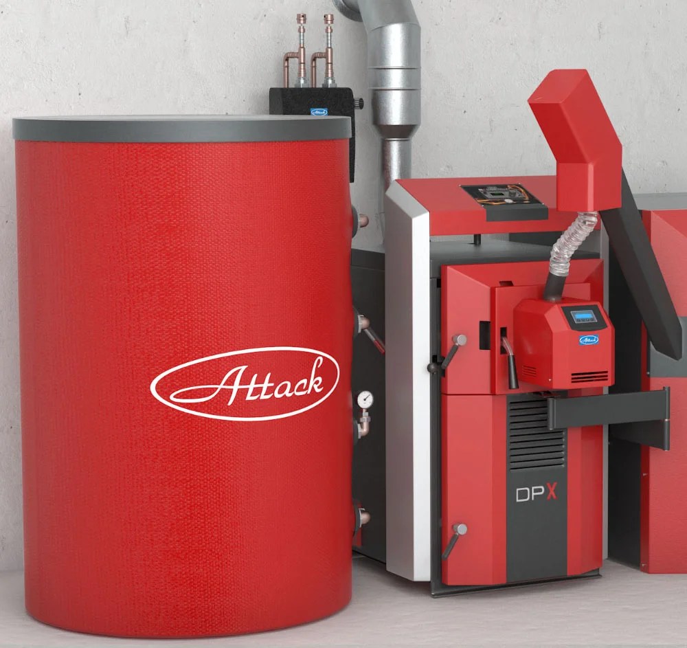 Combined Boiler Wood Gasification Boilers ATTACK