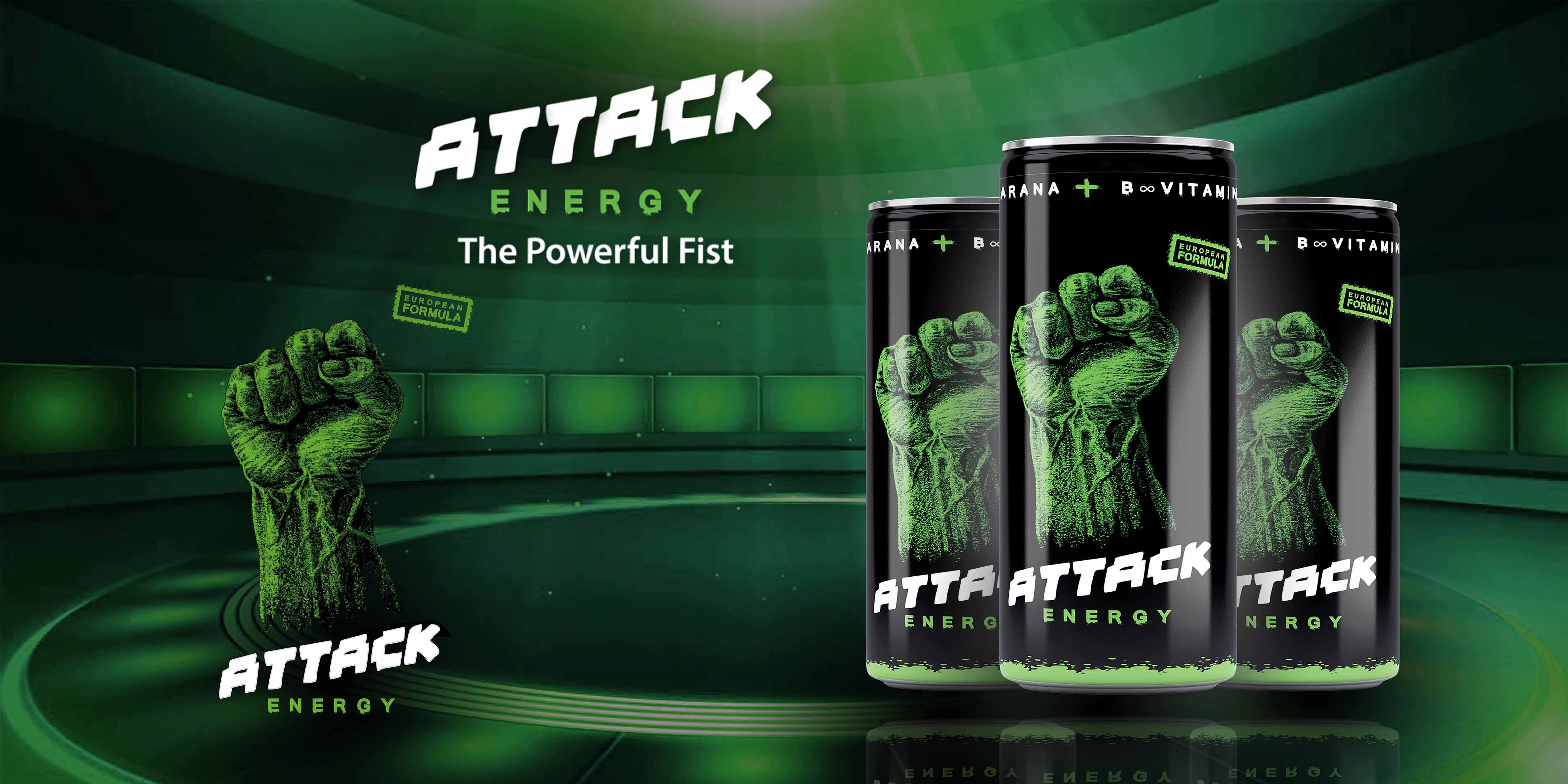 Zalal Mowafaq Attack Energy Drink